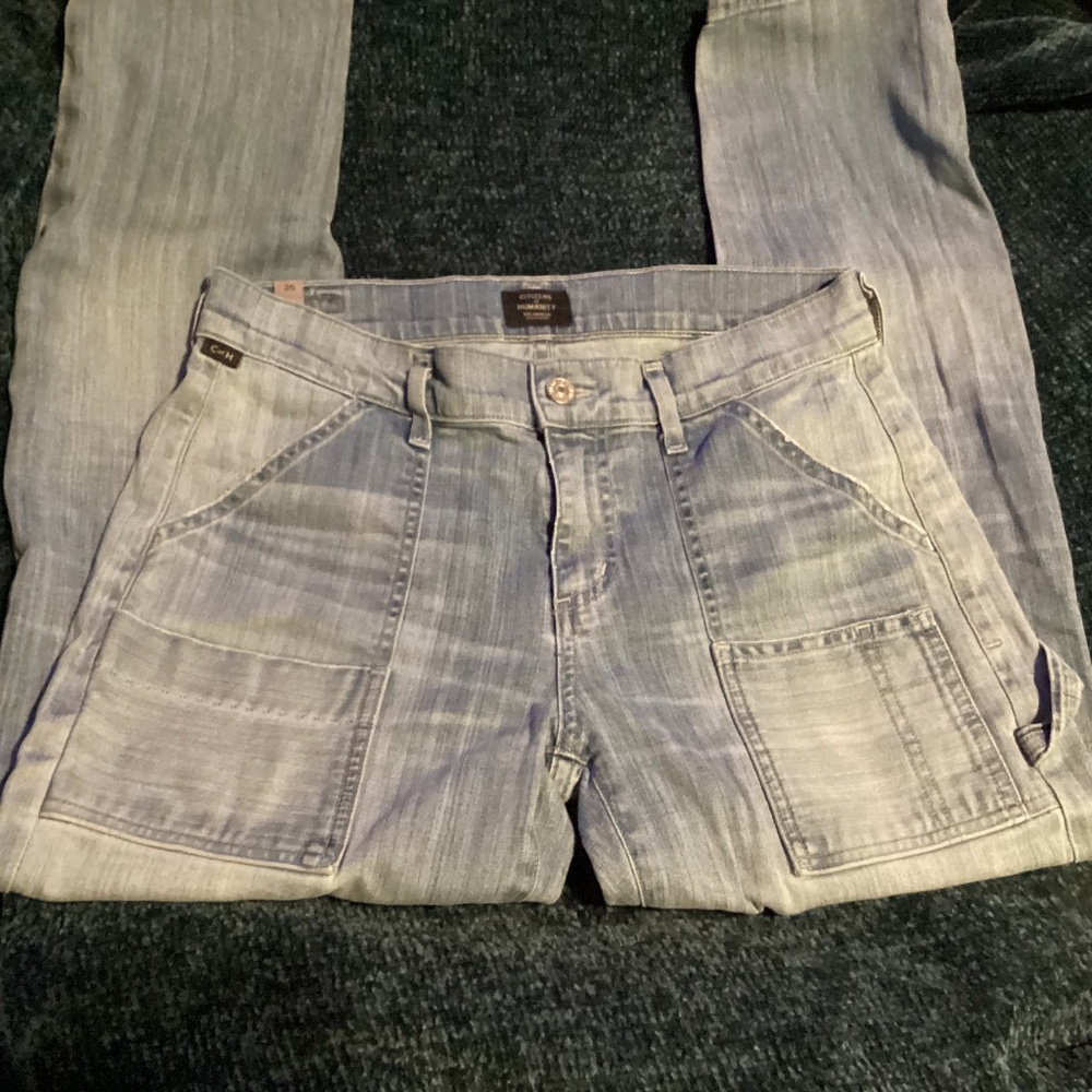 Citizens of Humanity Women’s Leah Utility Cargo Jean Size 25